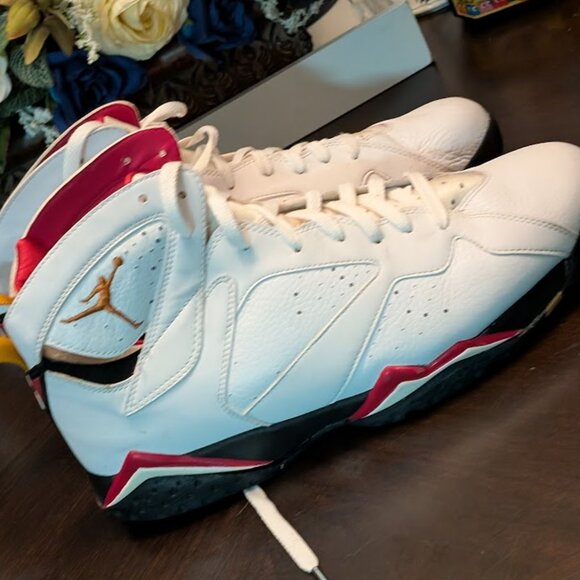 B31 JORDAN AIR Jordan 7 Retro "Cardinal" Sneaker - Picture 11 of 12